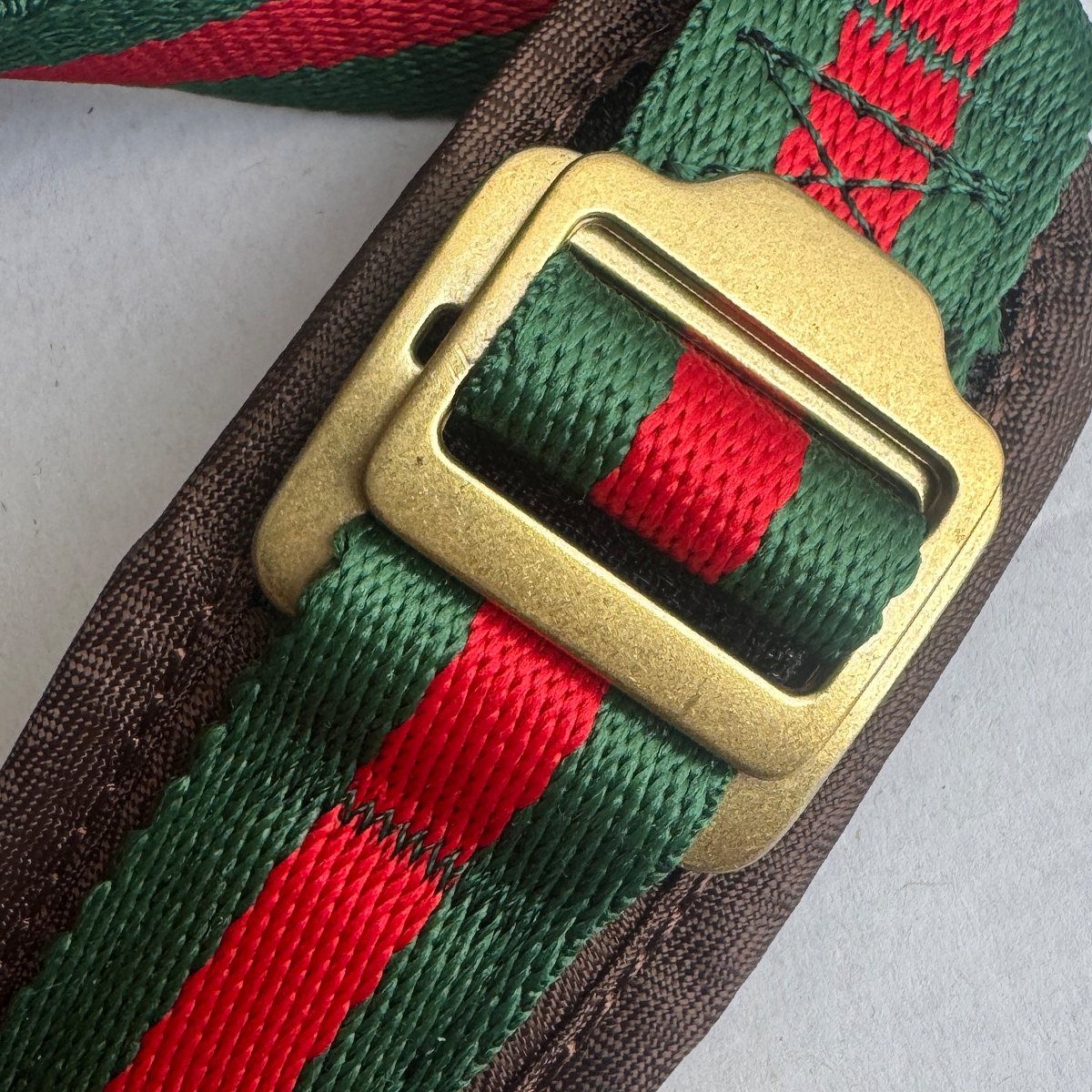 Staffordshire Bull Terrier 1935® Harness & Leash Set - Rosso Verde Edition