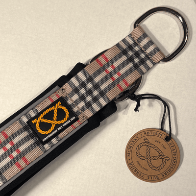 Staffordshire Bull Terrier 1935® Collier Martingale - Staffburry Beige