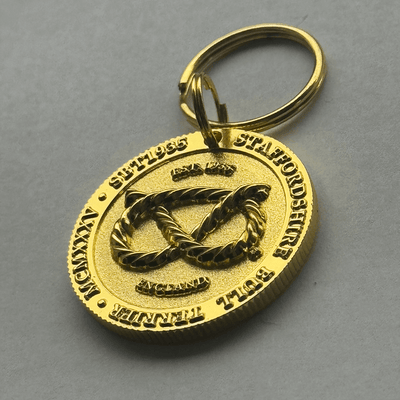 Staffordshire Bull Terrier 1935® Nametag Knot - Shiny