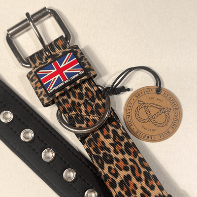 Staffordshire Bull Terrier 1935® Collier Nylon - Léopard