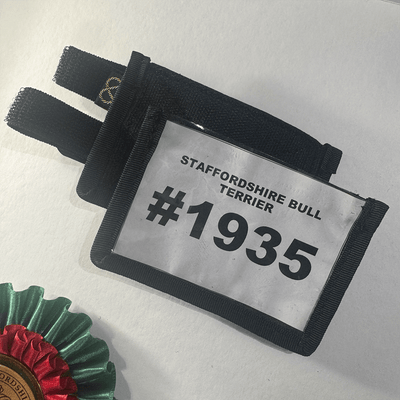 Staffordshire Bull Terrier 1935® Show Armband Number Holder