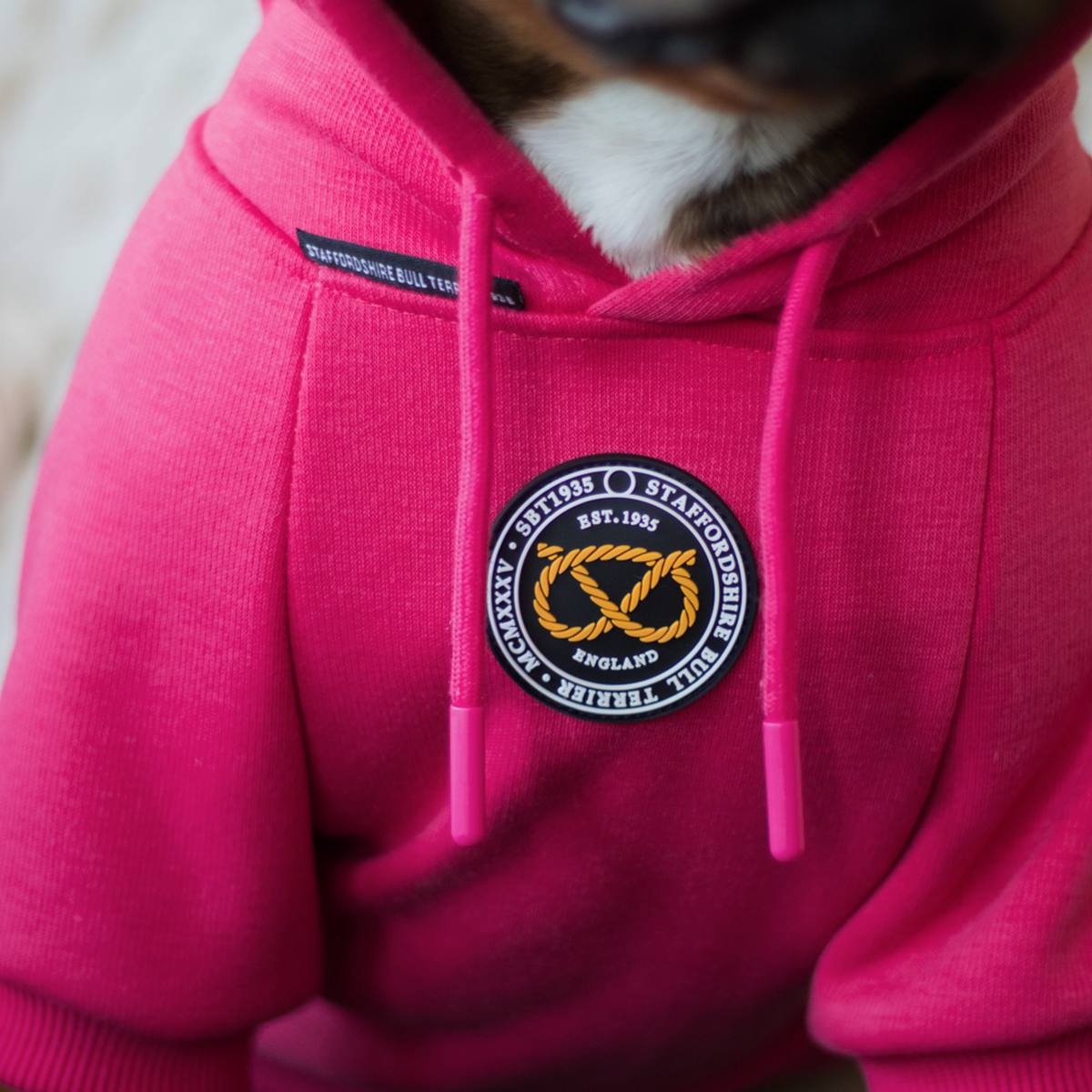 Staffordshire Bullterrier 1935® Hoodie - Rosa