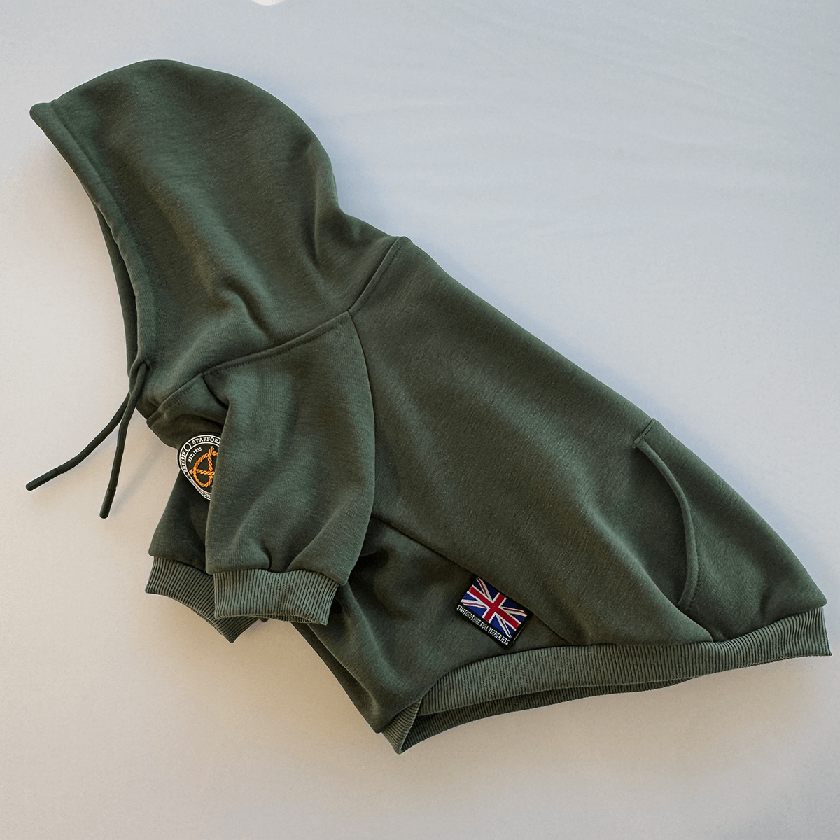Staffordshire Bullterrier 1935® Hoodies - Grön