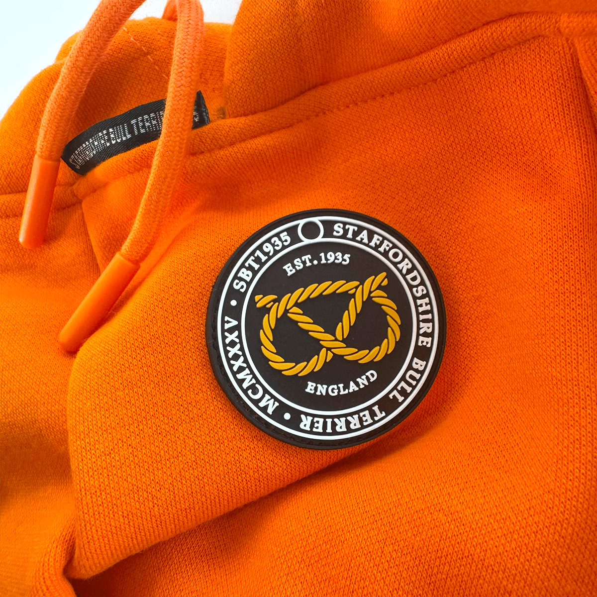 Staffordshire Bullterrier 1935® Hoodie - Orange