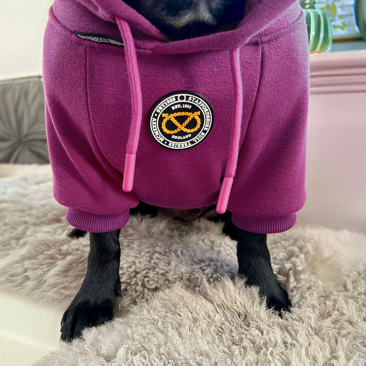 Staffordshire Bullterrier 1935® Hoodie - Lila