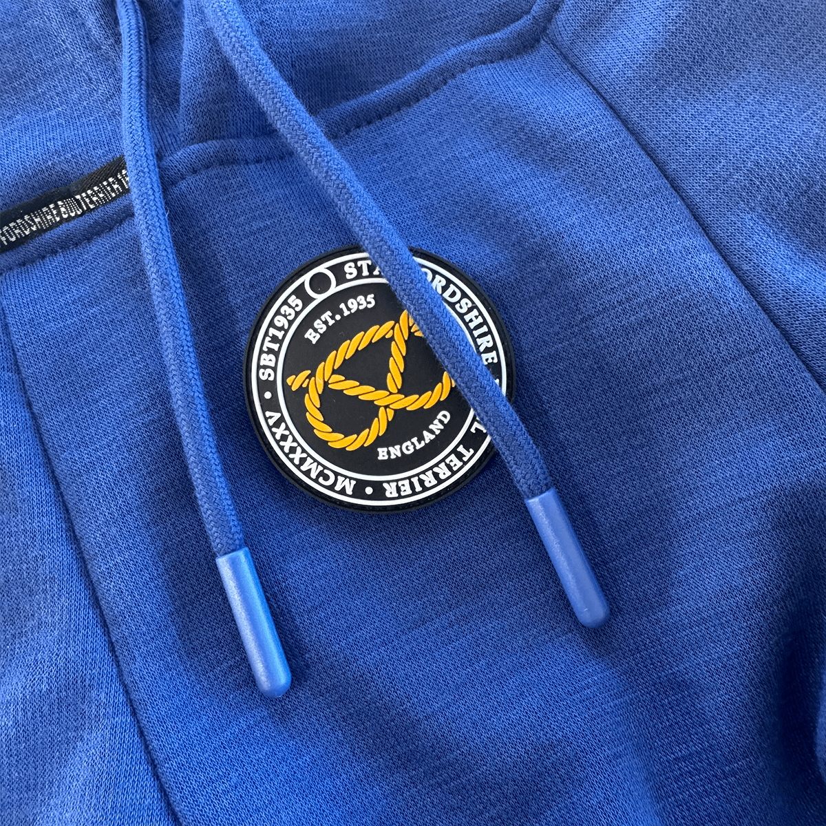 Staffordshire Bullterrier 1935® Hoodie - Blå