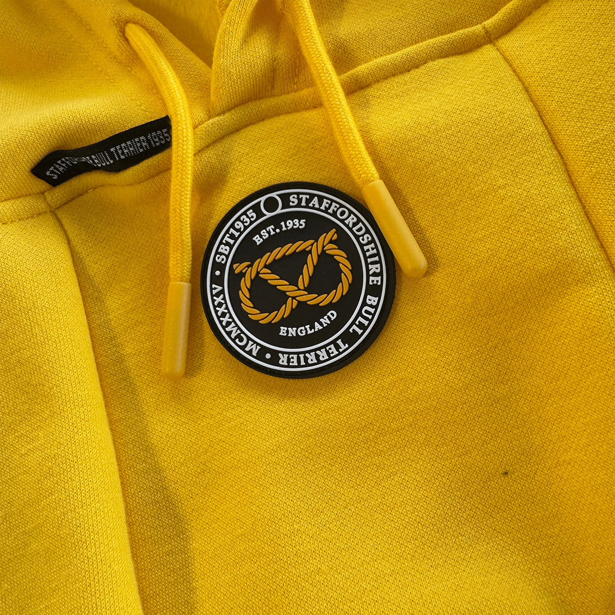 Staffordshire Bullterrier 1935® Hoodie - Gul