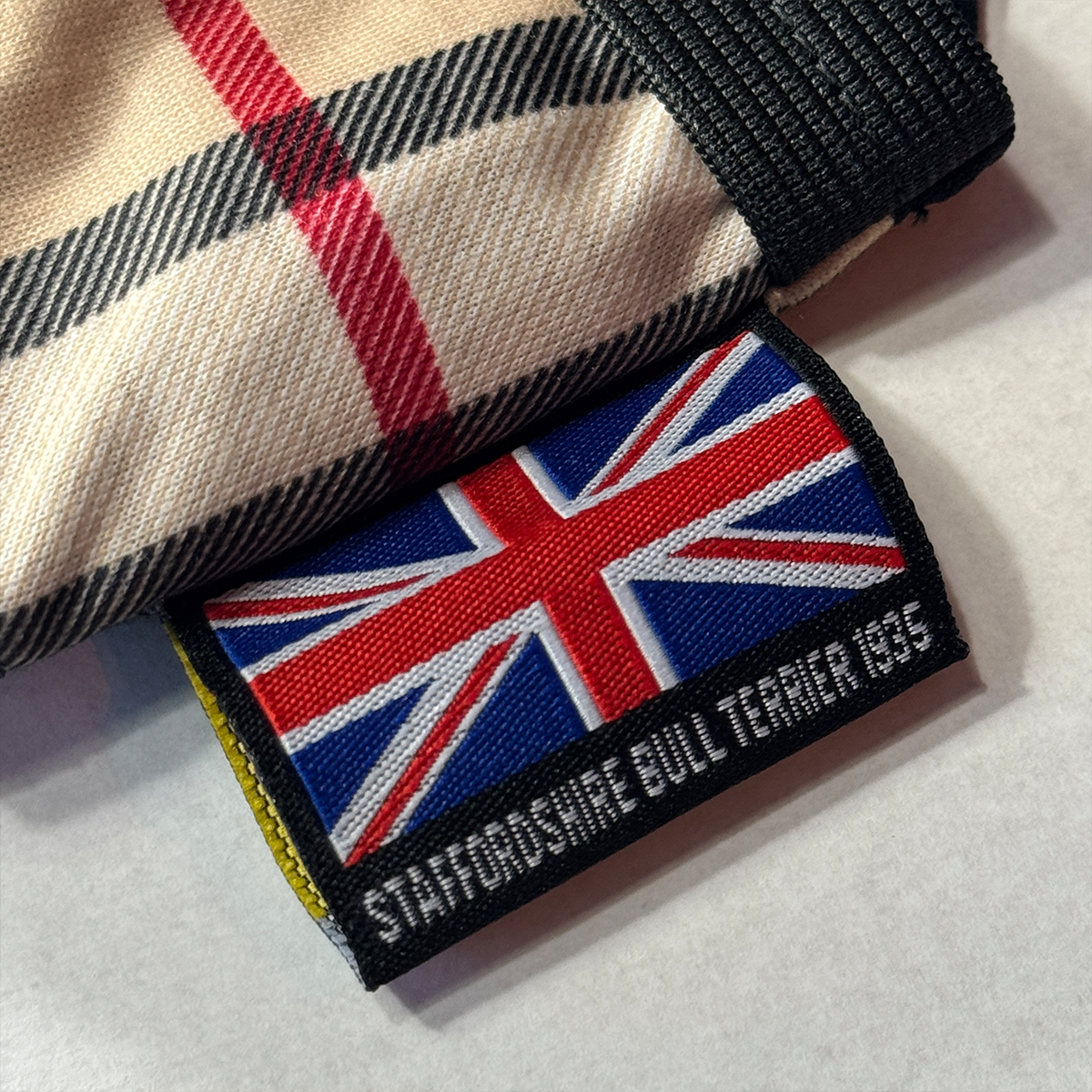 Staffordshire Bull Terrier 1935® Hygiene Panties with Suspenders - Staffberry Beige
