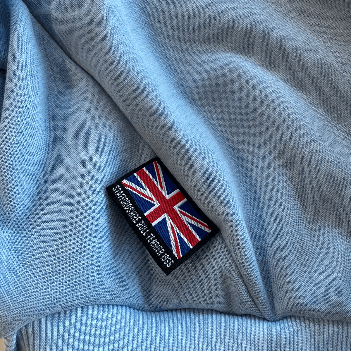 Staffordshire Bullterrier 1935® Hoodie - Babyblå