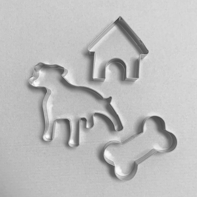 Staffordshire Bull Terrier Cookie Cutter Set