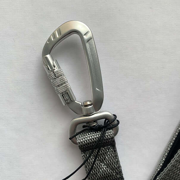 Staffordshire Bull Terrier 1935® Nylon Leash - Grey - Carabiner