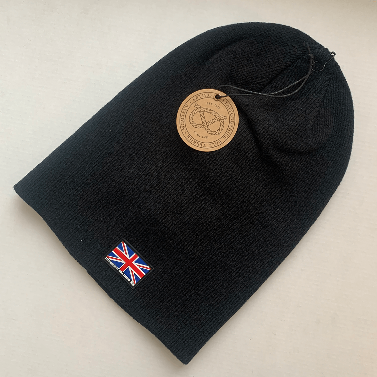 Staffordshire Bull Terrier 1935® Beanie - Black