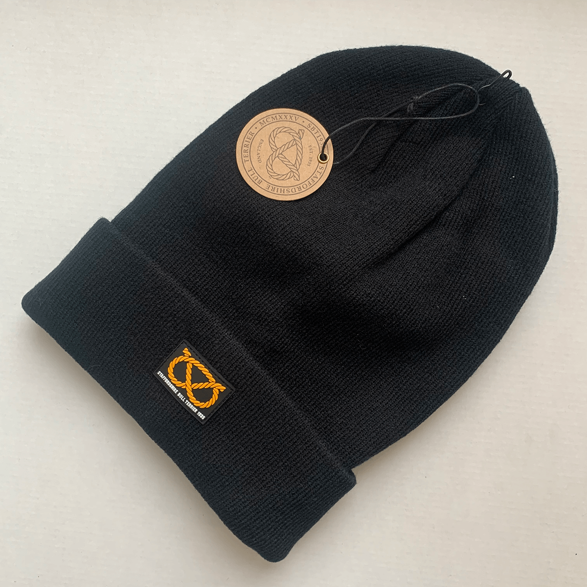 Staffordshire Bull Terrier 1935® Beanie - Black