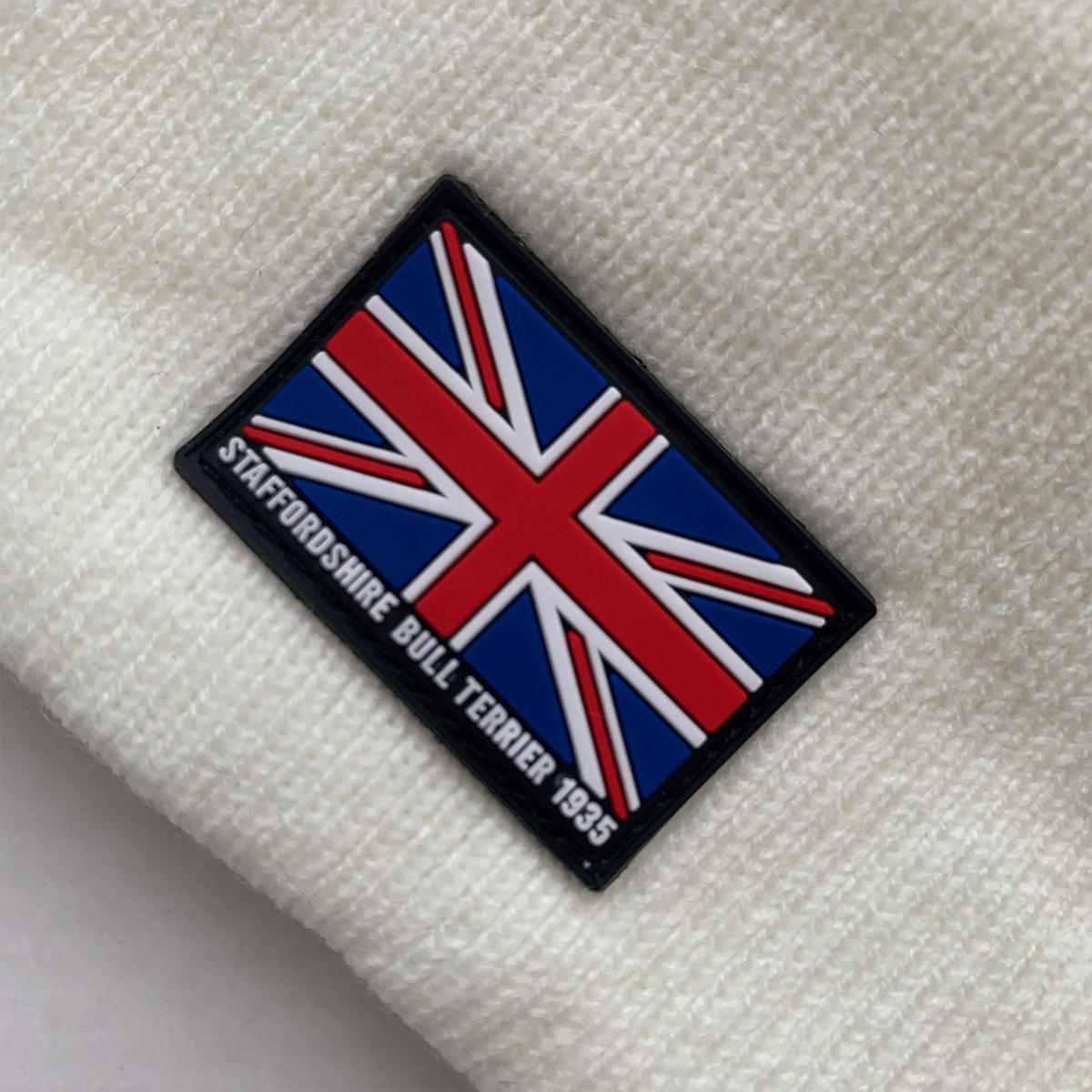 Staffordshire Bull Terrier 1935® Beanie - White