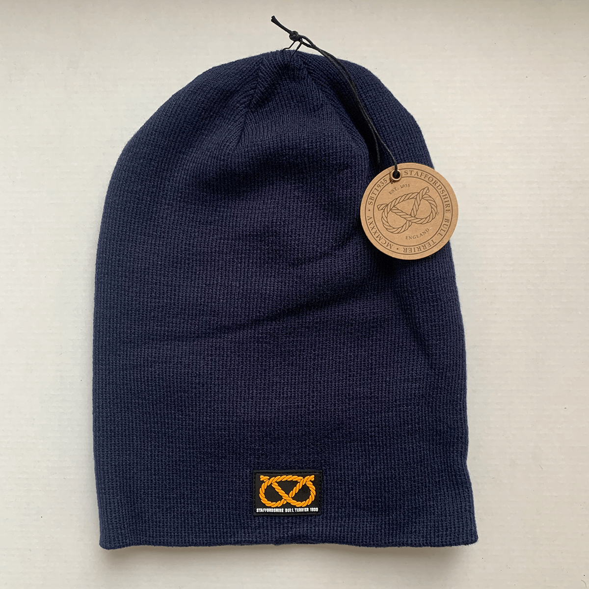 Staffordshire Bull Terrier 1935® Beanie - Navy Blue