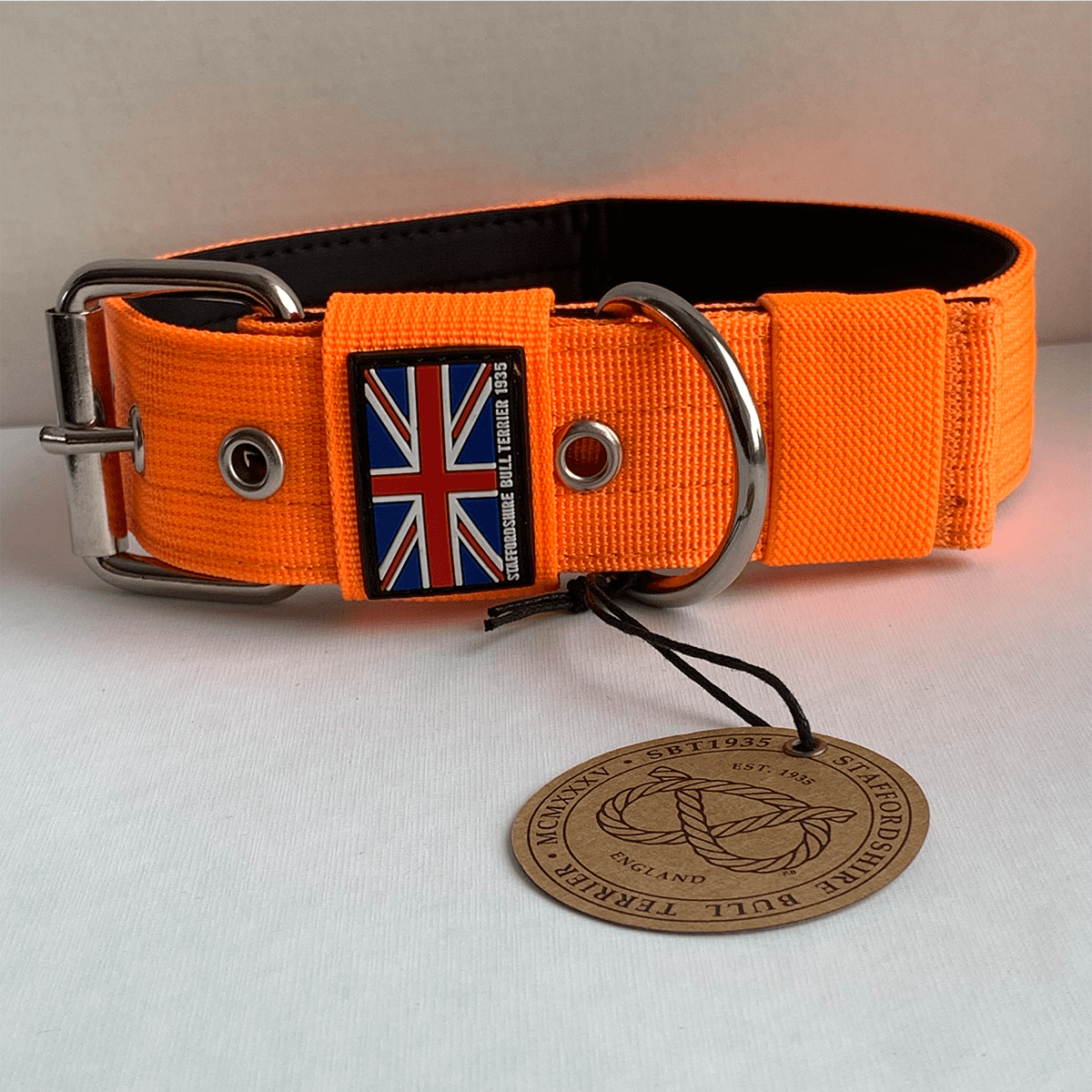 Padded Nylon Collar Staffordshire Bull Terrier®