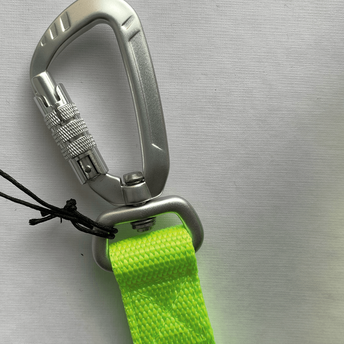 Staffordshire Bull Terrier 1935® Nylon Leash - 80s Edition - Neon Green & Neon Pink - Carabiner