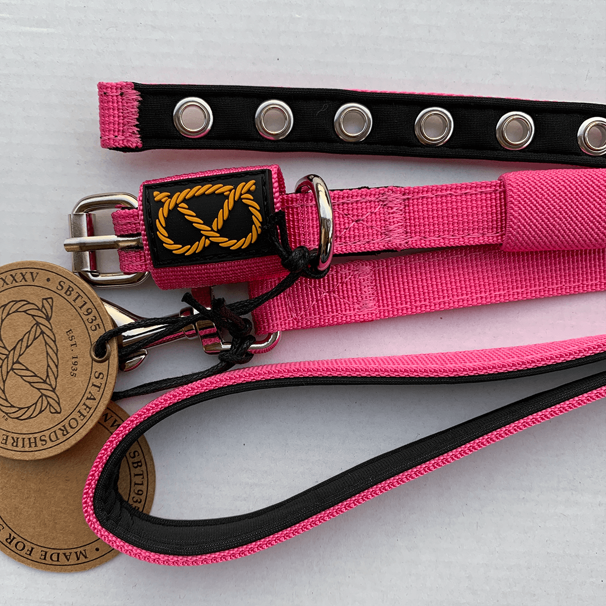 Staffordshire Bull Terrier Puppy Collar & Leash Set - Staffordshire Bull Terrier 1935®