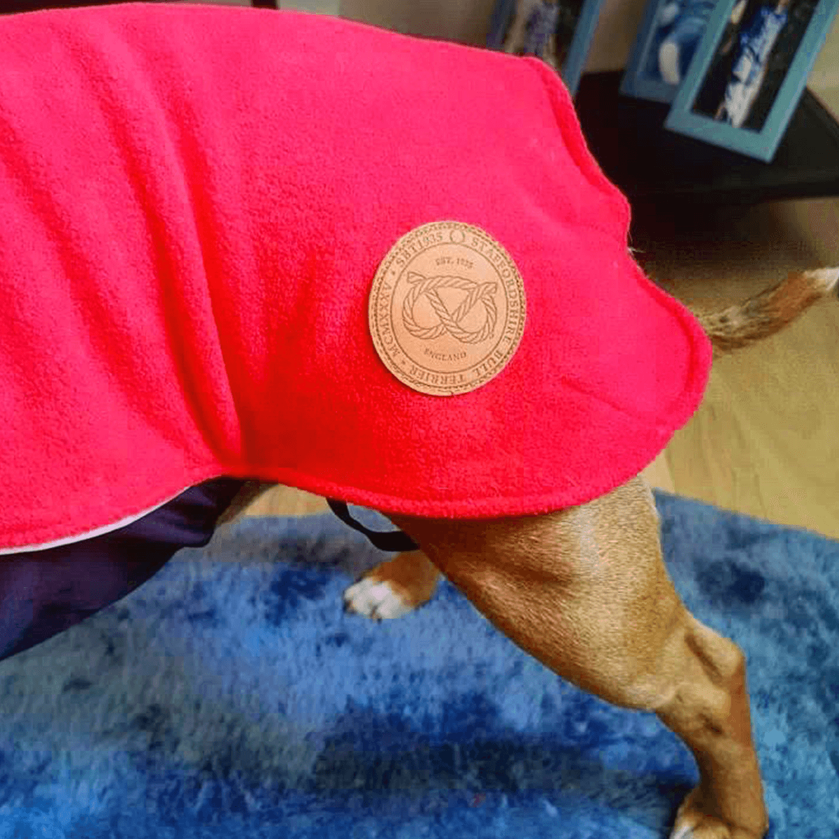 Staffordshire Bull Terrier 1935® Fleece Coat - Red