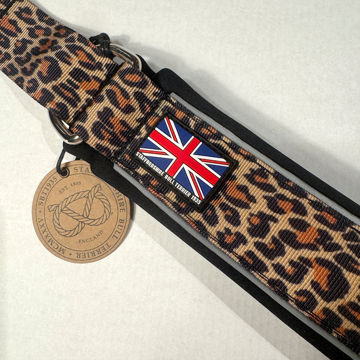 Staffordshire Bull Terrier 1935® Martingale Collar - Leopard