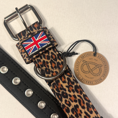 Staffordshire Bull Terrier 1935® Nylon Collar - Leopard