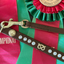 Staffordshire Bull Terrier 1935® Show Collar & Leash Set - Diamond - Brown & Gold