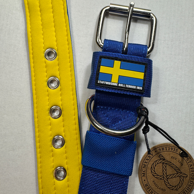 Staffordshire Bull Terrier 1935® Nylon Collar - Sweden Edition