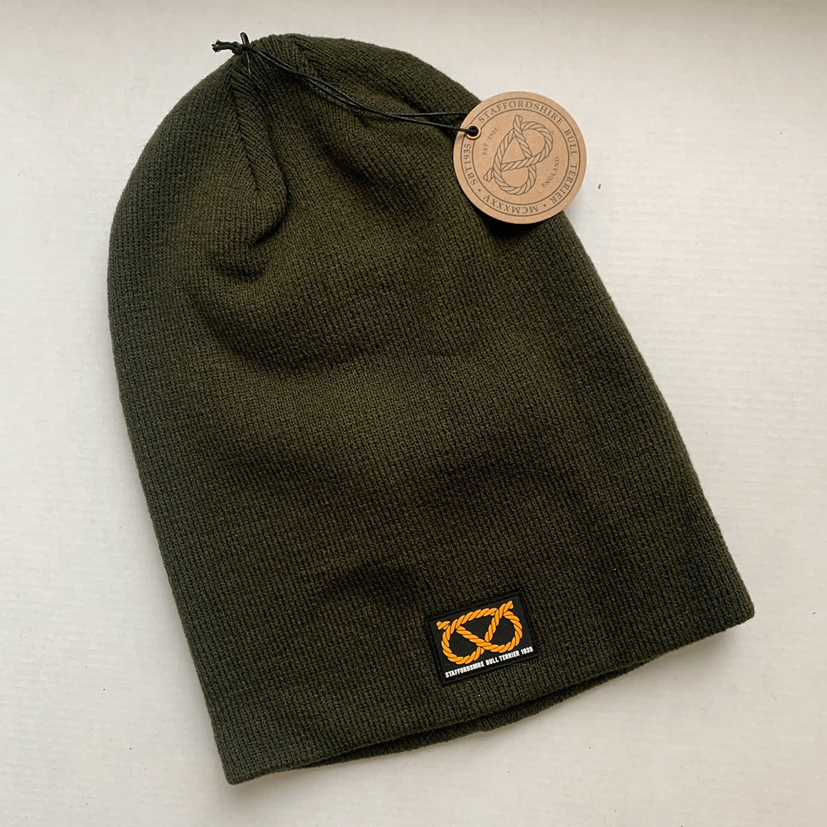 Staffordshire Bull Terrier 1935® Beanie - Green