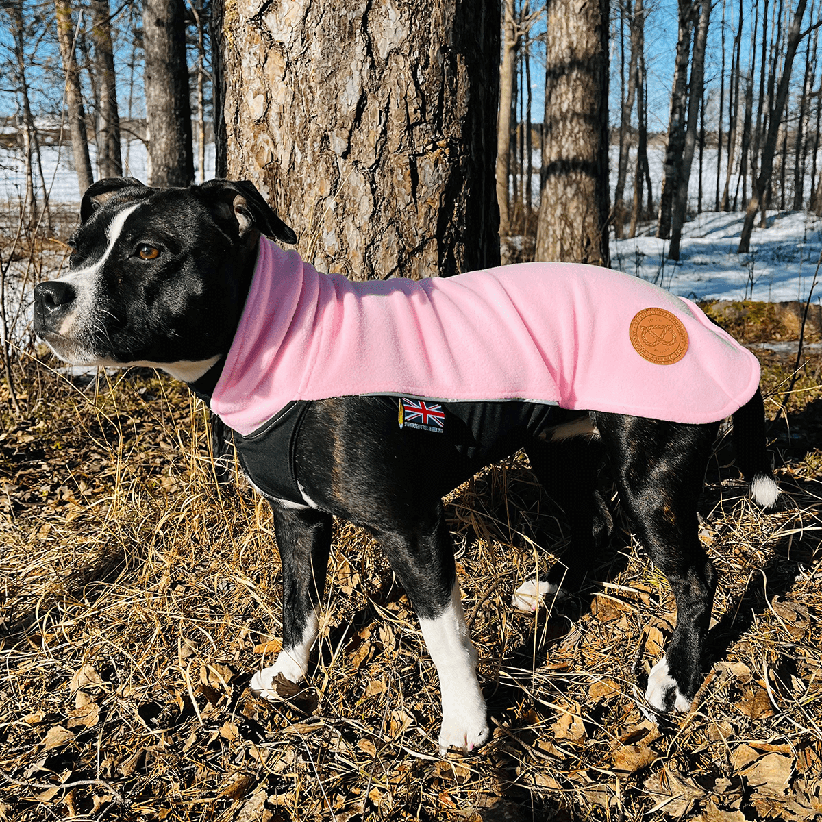 Staffordshire Bull Terrier 1935® Fleece Coat - Pink