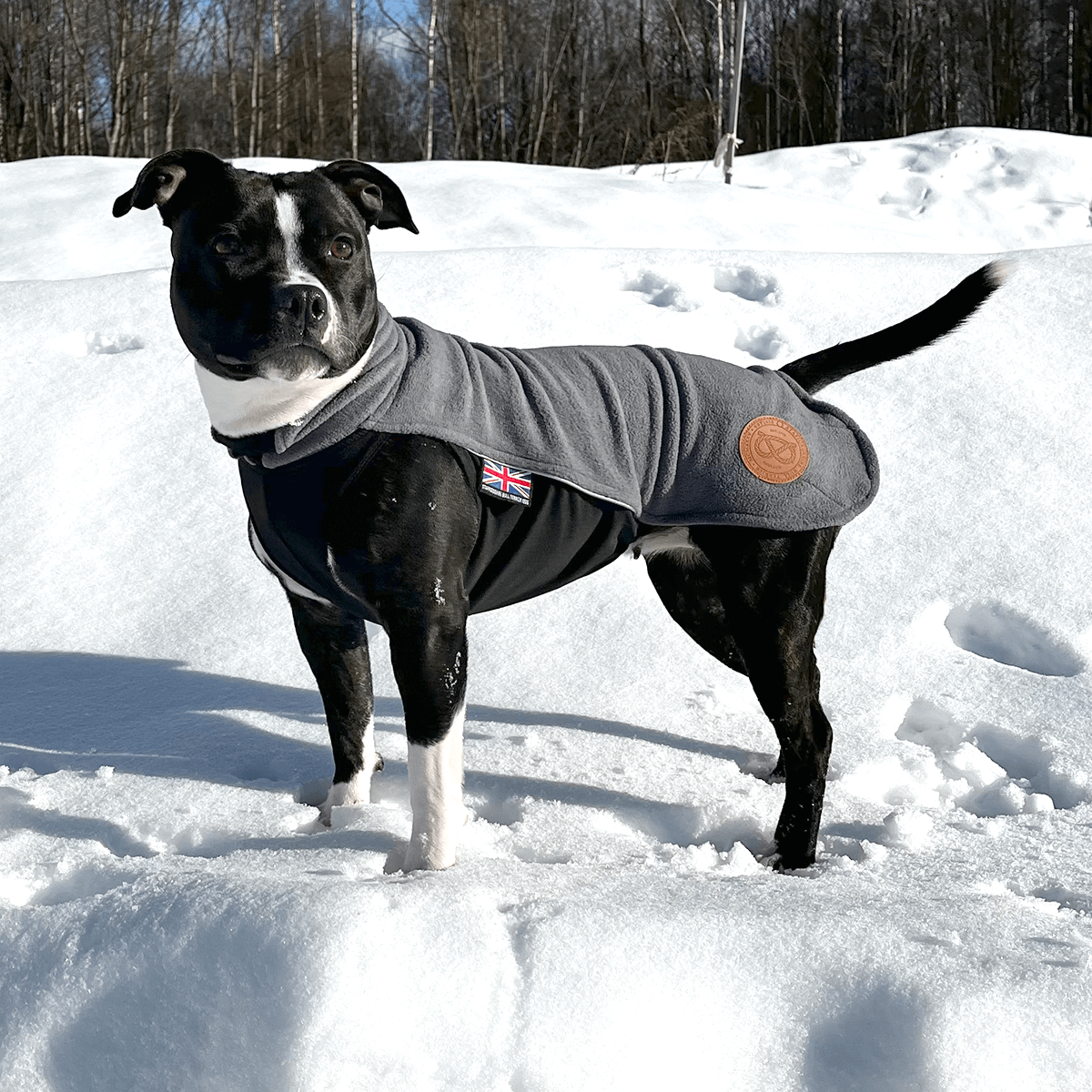 Staffordshire Bull Terrier 1935® Fleece Coat - Grey