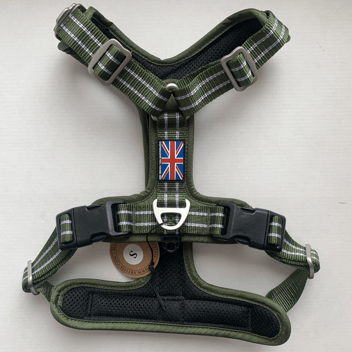 Staffordshire Bull Terrier 1935® Nylon Harness & Leash Set