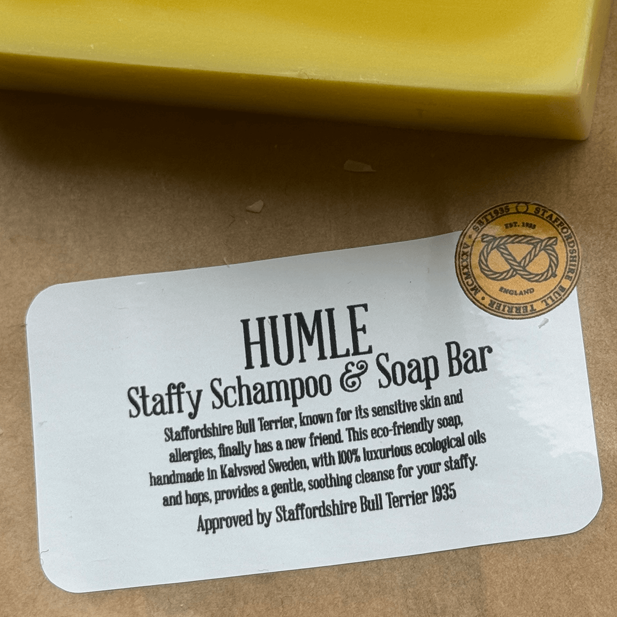 Staffordshire Bull Terrier 1935® Shampoo & Soap Bar